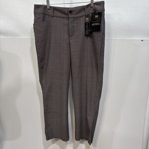 NWT Lee Petite Women Pant  Regular‎ Fit Straight Leg Mid Secretly Shapes Size 12
